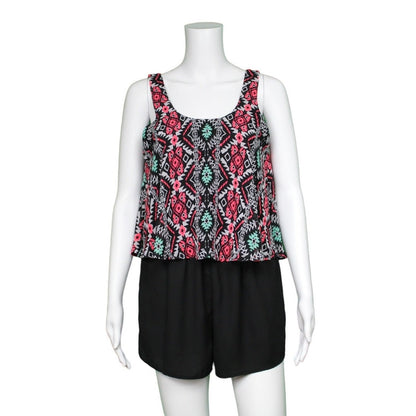 Love Blossom Sleeveless Romper Women's Size Medium - Image 1