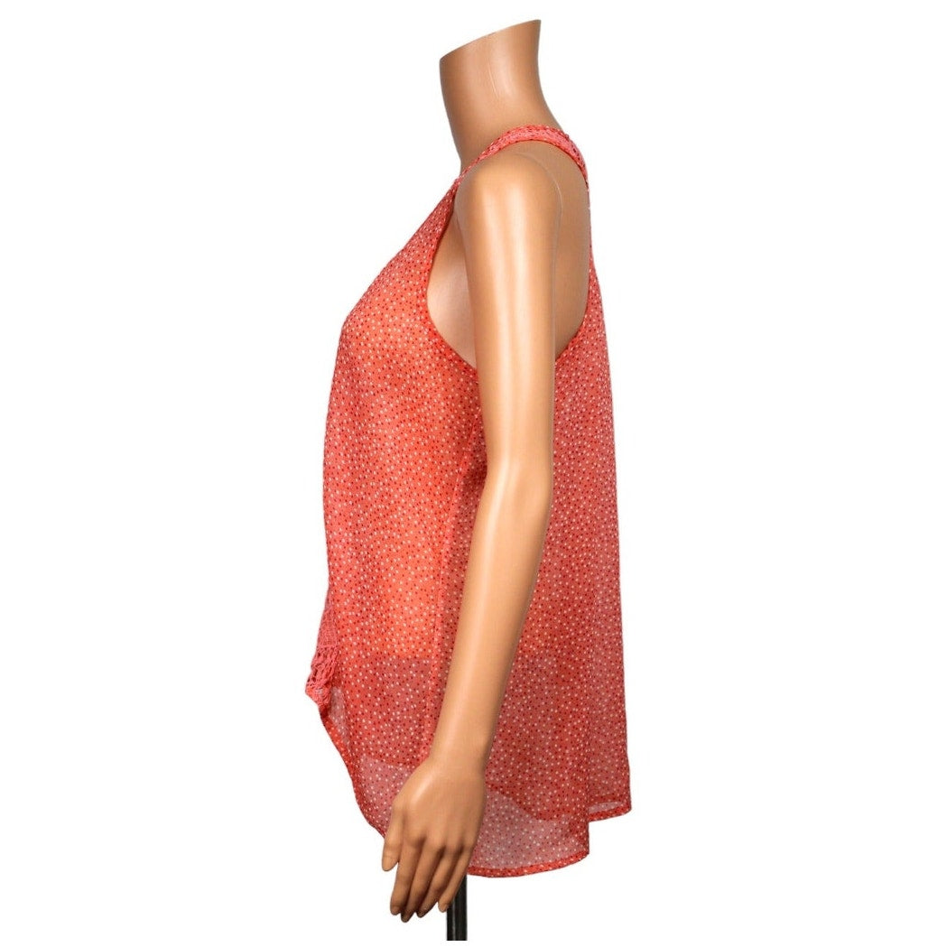 Vanity Sleeveless Sheer Top Women's Size Medium - Image 4