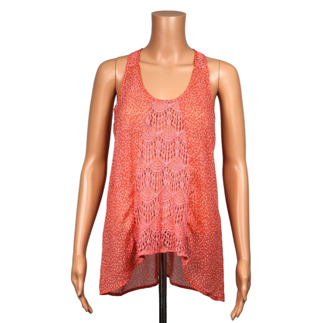 Vanity Sleeveless Sheer Top Women's Size Medium - Image 1