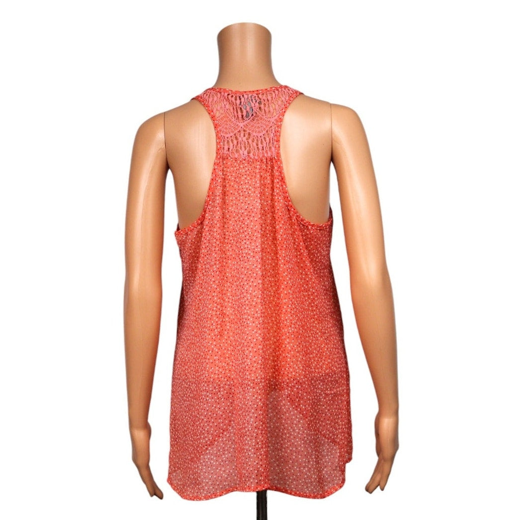 Vanity Sleeveless Sheer Top Women's Size Medium - Image 3