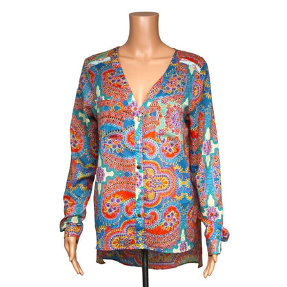 Gimmicks by BKE Long Sleeve Sheer Top Women's Size Medium - Image 1