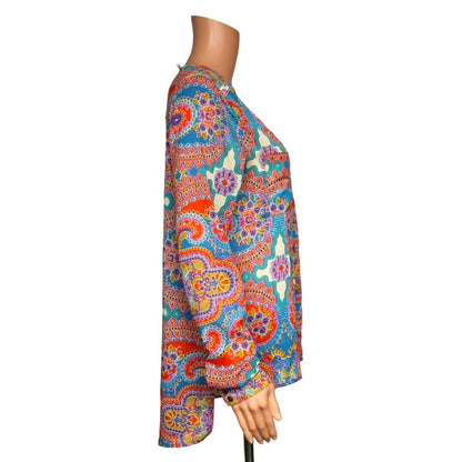 Gimmicks by BKE Long Sleeve Sheer Top Women's Size Medium - Image 4