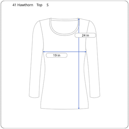 41 Hawthorn 3/4 Sleeve Top Women's Size Small - Image 5