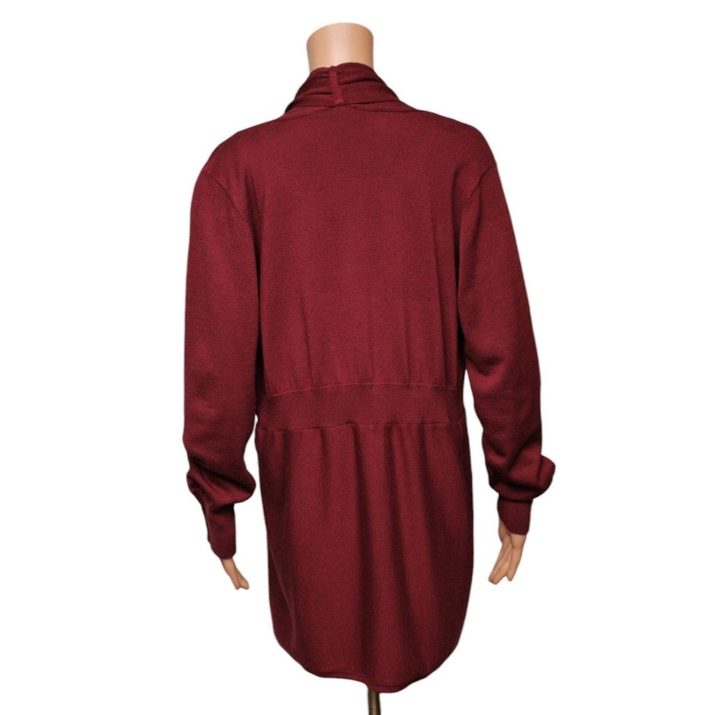 Carly St. Claire Long Sleeve Cardigan Women's Size Medium - Image 3
