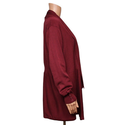 Carly St. Claire Long Sleeve Cardigan Women's Size Medium - Image 4