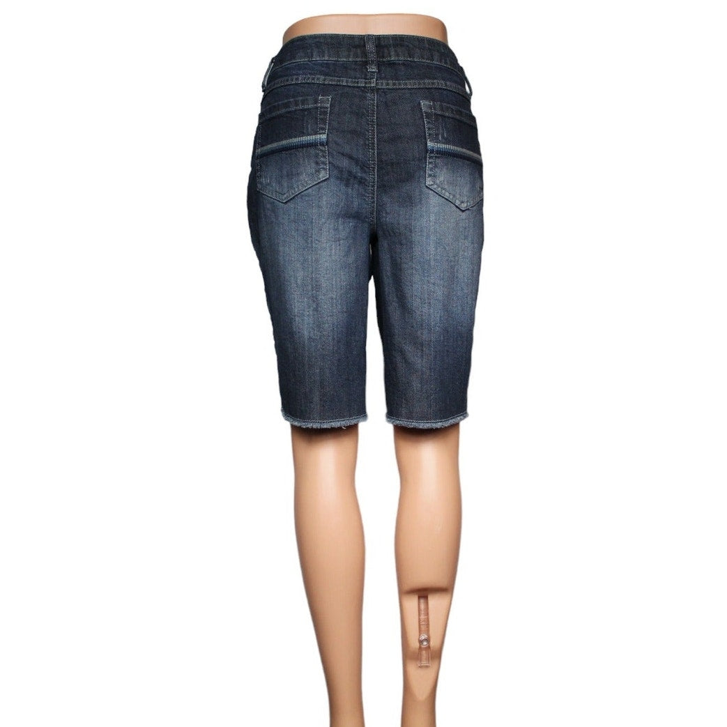 Cato Denim Shorts Women's Size 8 - Image 3