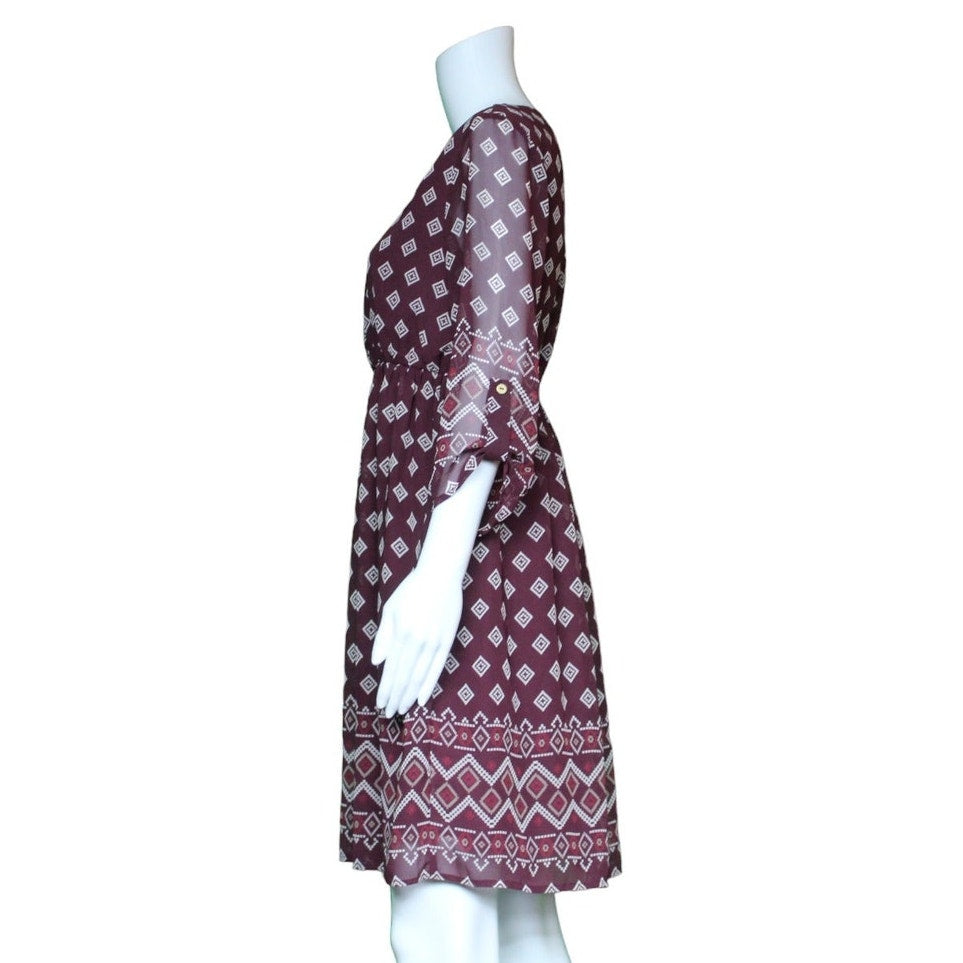 Pink Blush 3/4 Sleeve Dress Women's Size Small - Image 2