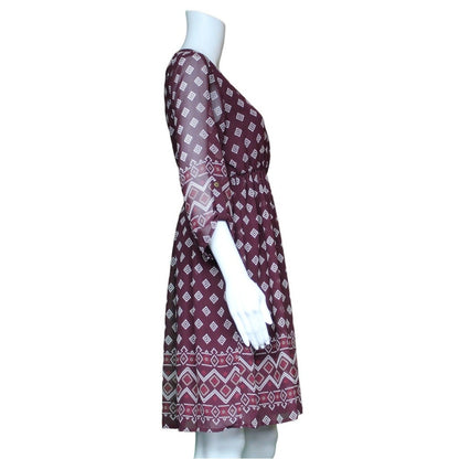 Pink Blush 3/4 Sleeve Dress Women's Size Small - Image 4