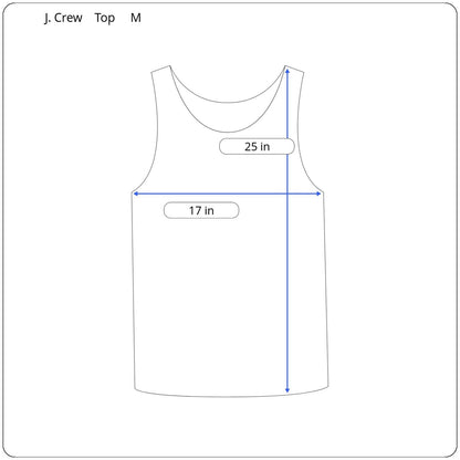 J. Crew Sleeveless Top Women's Size Medium - Image 5