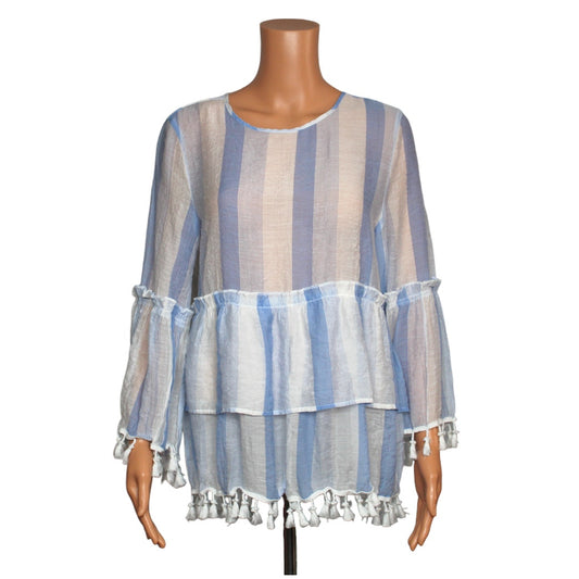 Signature Studio Long Sleeve Top Women's Size Large - Image 1