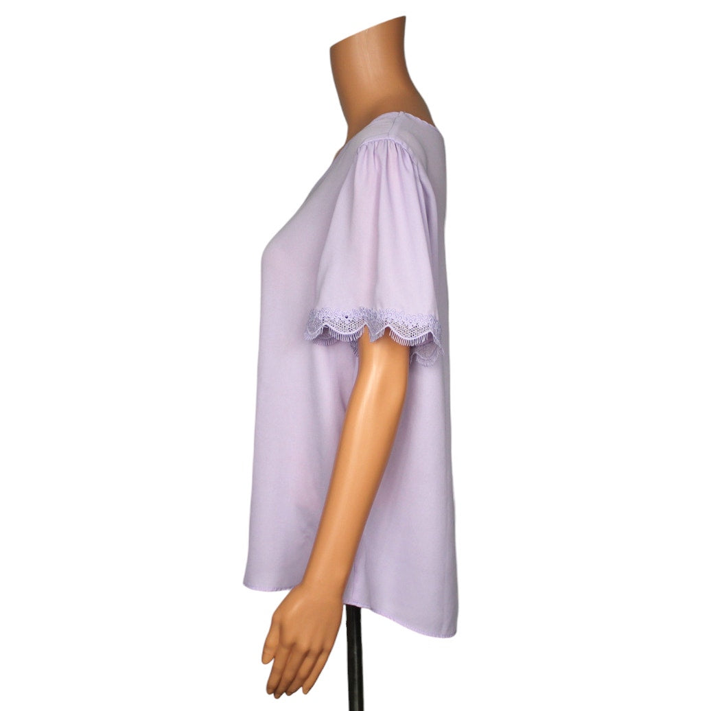 Cato Short Sleeve Top Women's Size Small - Image 4
