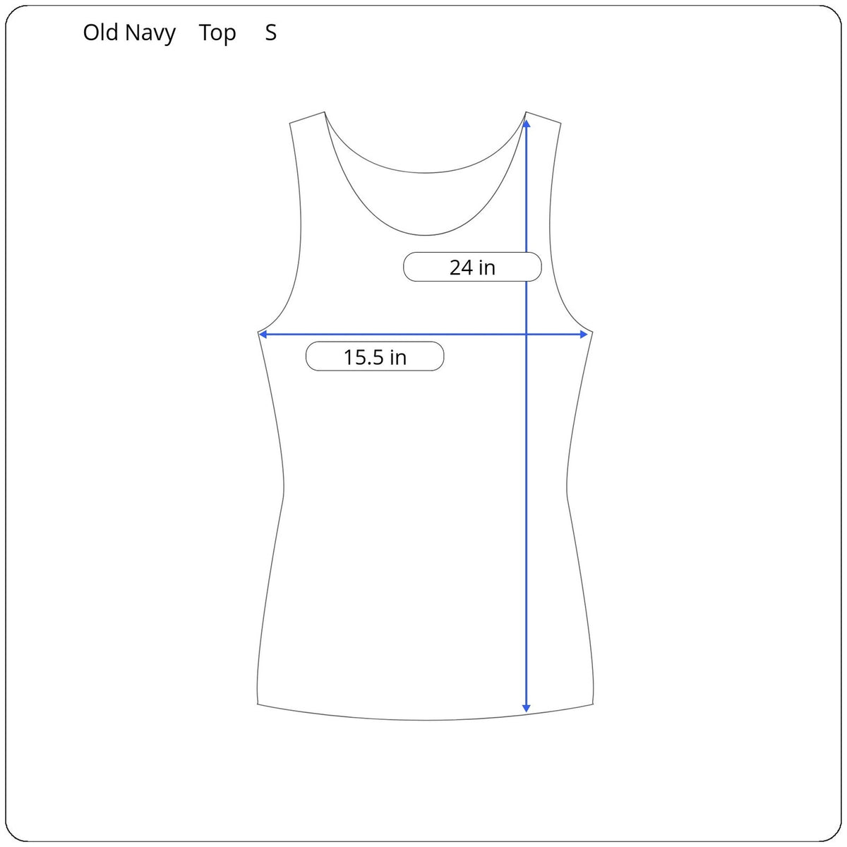 Old Navy Sleeveless Top Women's Size Small - Image 5