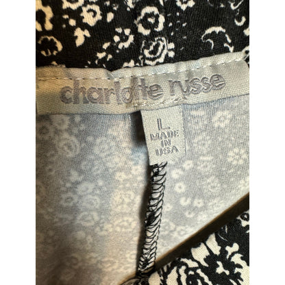 Charlotte Russe Flare Pants Women's Size Large - Image 3