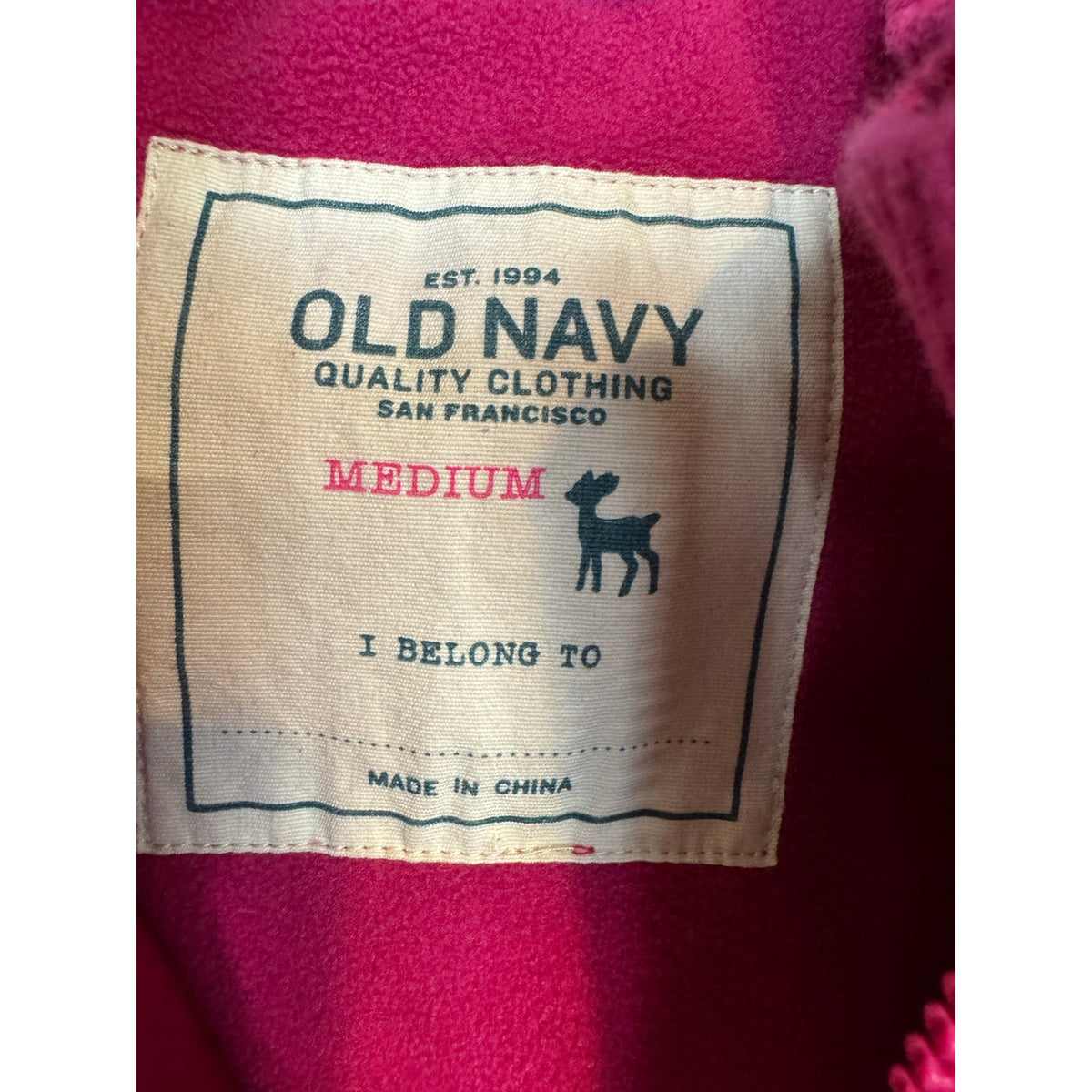 Old Navy Puffer Vest Girl's Size Medium - Image 3