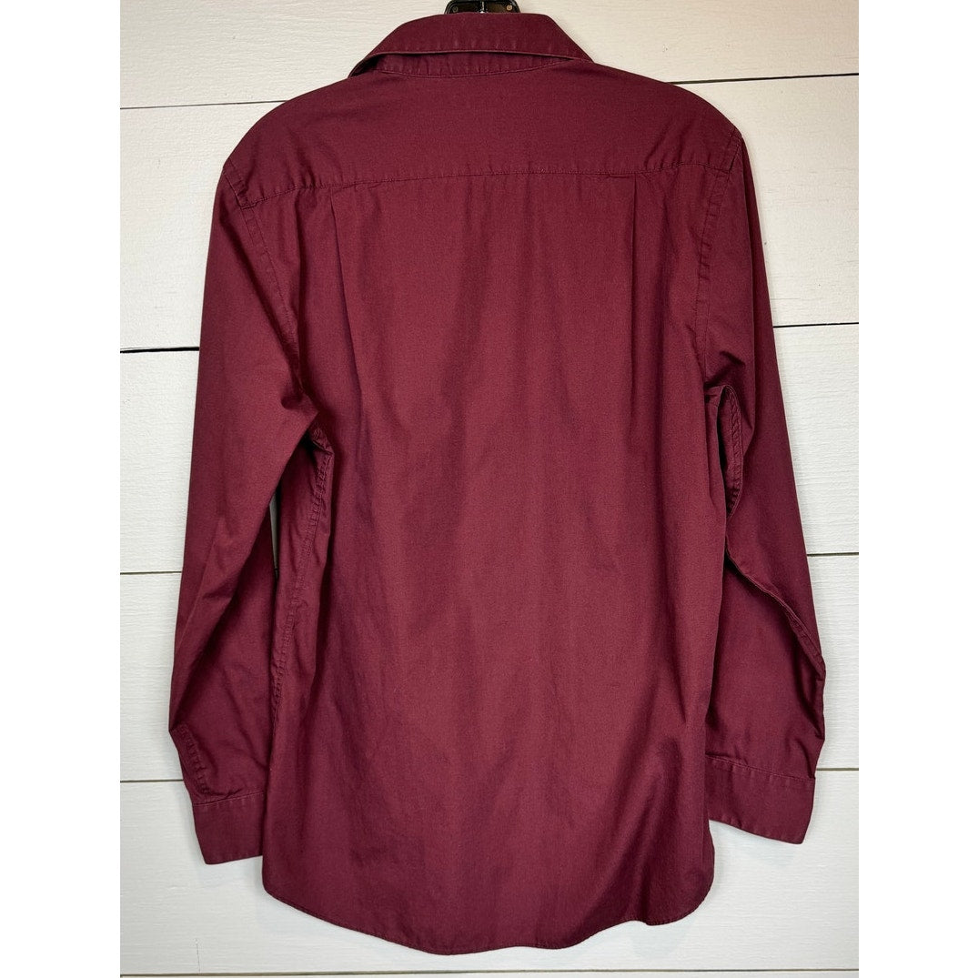 Croft & Barrow Long Sleeve Button Up Shirt Men's Size Small - Image 2