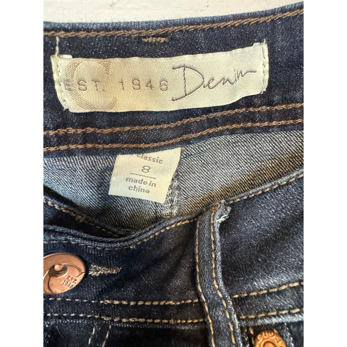 Cato Denim Shorts Women's Size 8 - Image 3