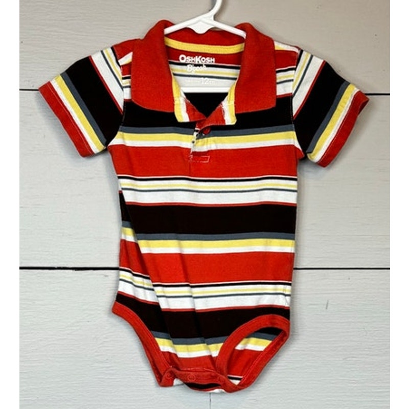 OshKosh B'gosh Bodysuit Baby Boy's Size 12 Months - Image 1