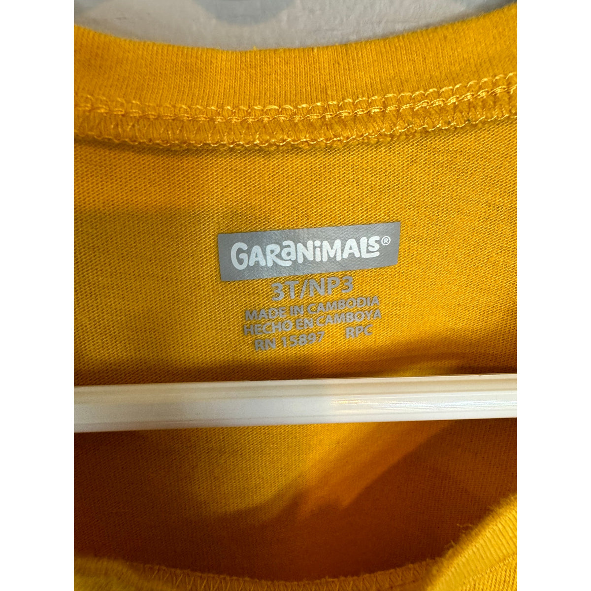Garanimals Short Sleeve T-Shirt Girl's Size 3t - Image 3