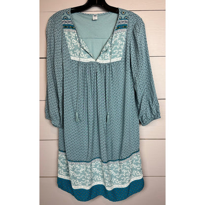 Old Navy 3/4 Sleeve Dress Women's Size Medium - Image 1