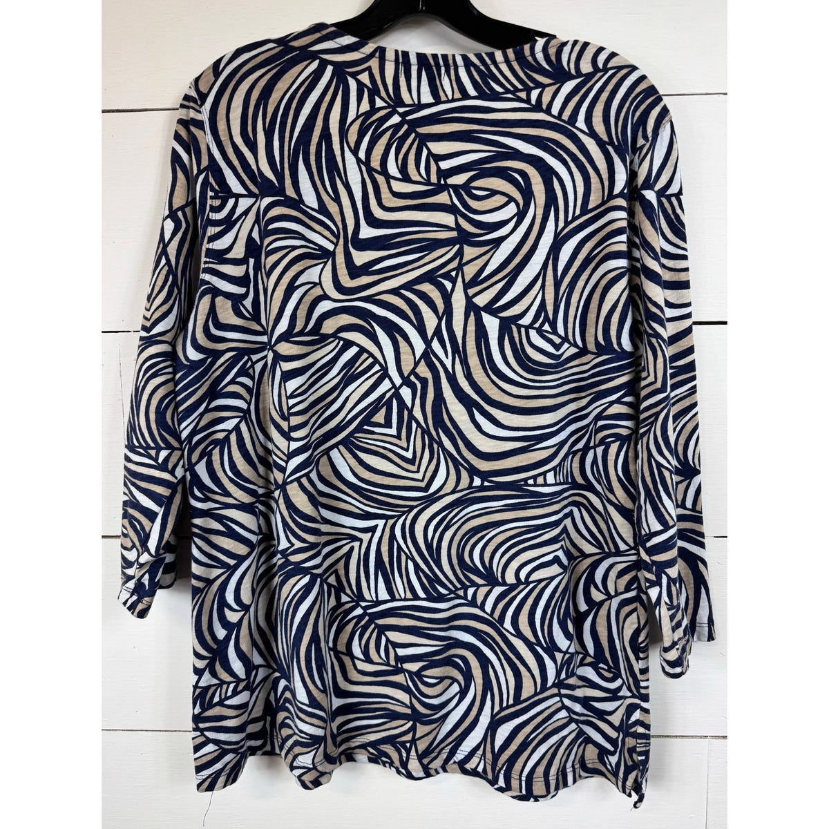 Multiples 3/4 Sleeve Blouse Women's Size XL - Image 2