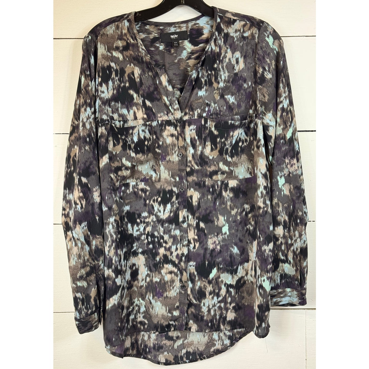 Mossimo Long Sleeve Blouse Women's Size Medium - Image 2