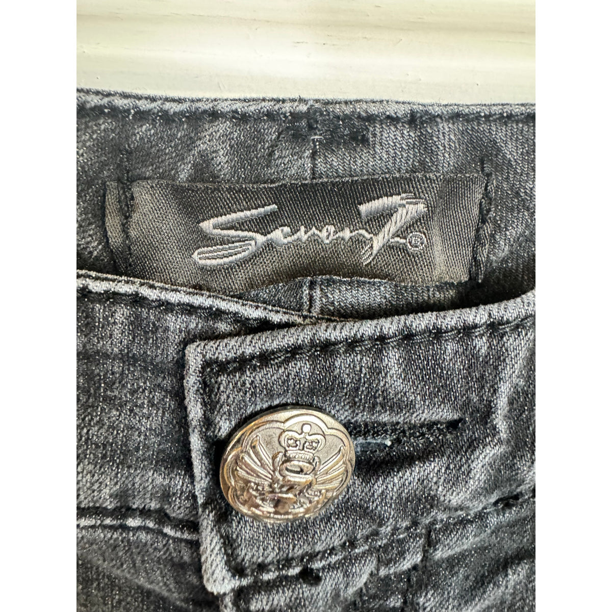 Seven 7 Skinny Jeans Women's Size 10 Petite - Image 3