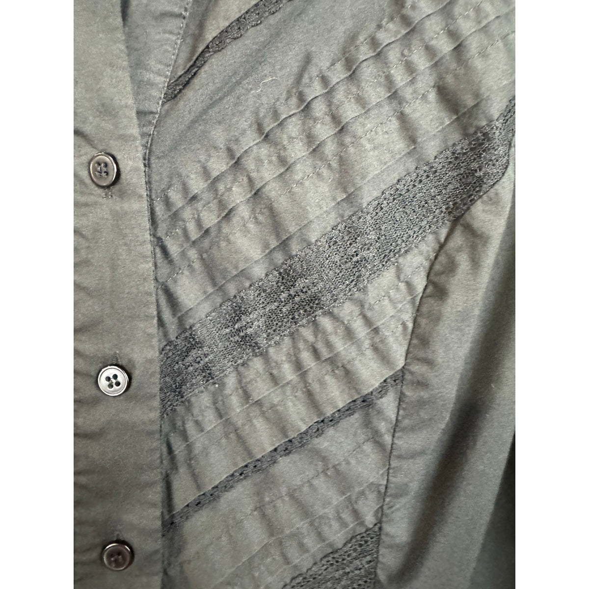 Clothing Co. Button Up Shirt Women's Size Small - Image 4