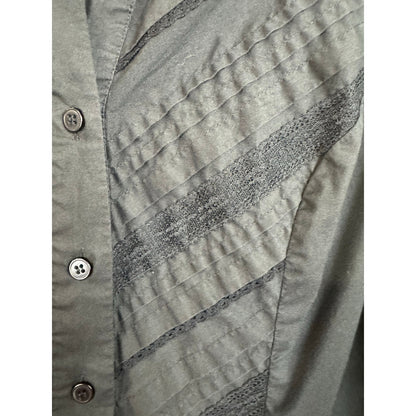 Clothing Co. Button Up Shirt Women's Size Small - Image 4