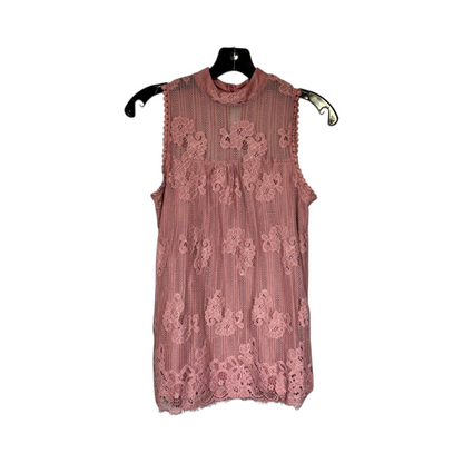 Don't Stop Believing Sleeveless Blouse Women's Size Small - Image 1