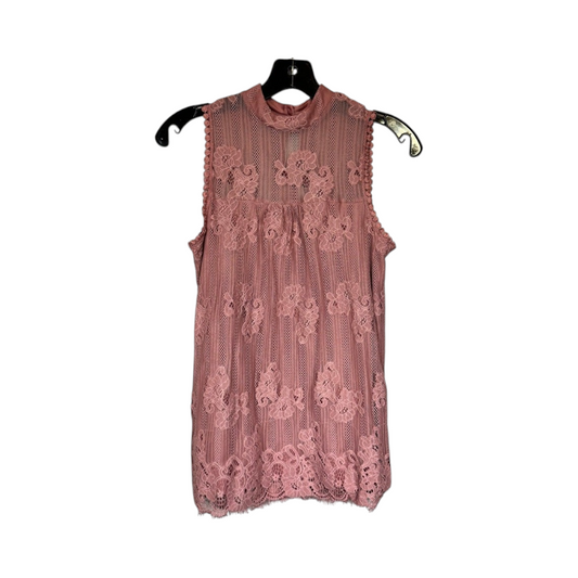 Don't Stop Believing Sleeveless Blouse Women's Size Small - Image 1