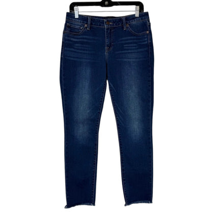Lukcy Brand Blue Cropped Jeans Women's Size 8 - Image 1