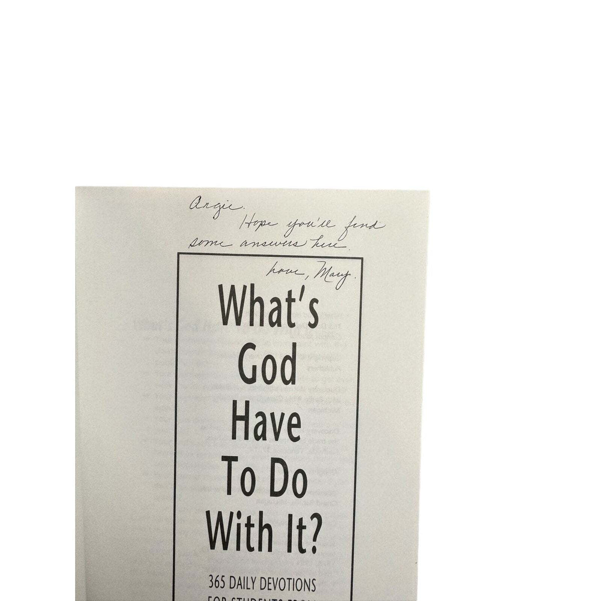 What's God Have to Do with It? by Campus Journal Staff (Paperback) - Image 7