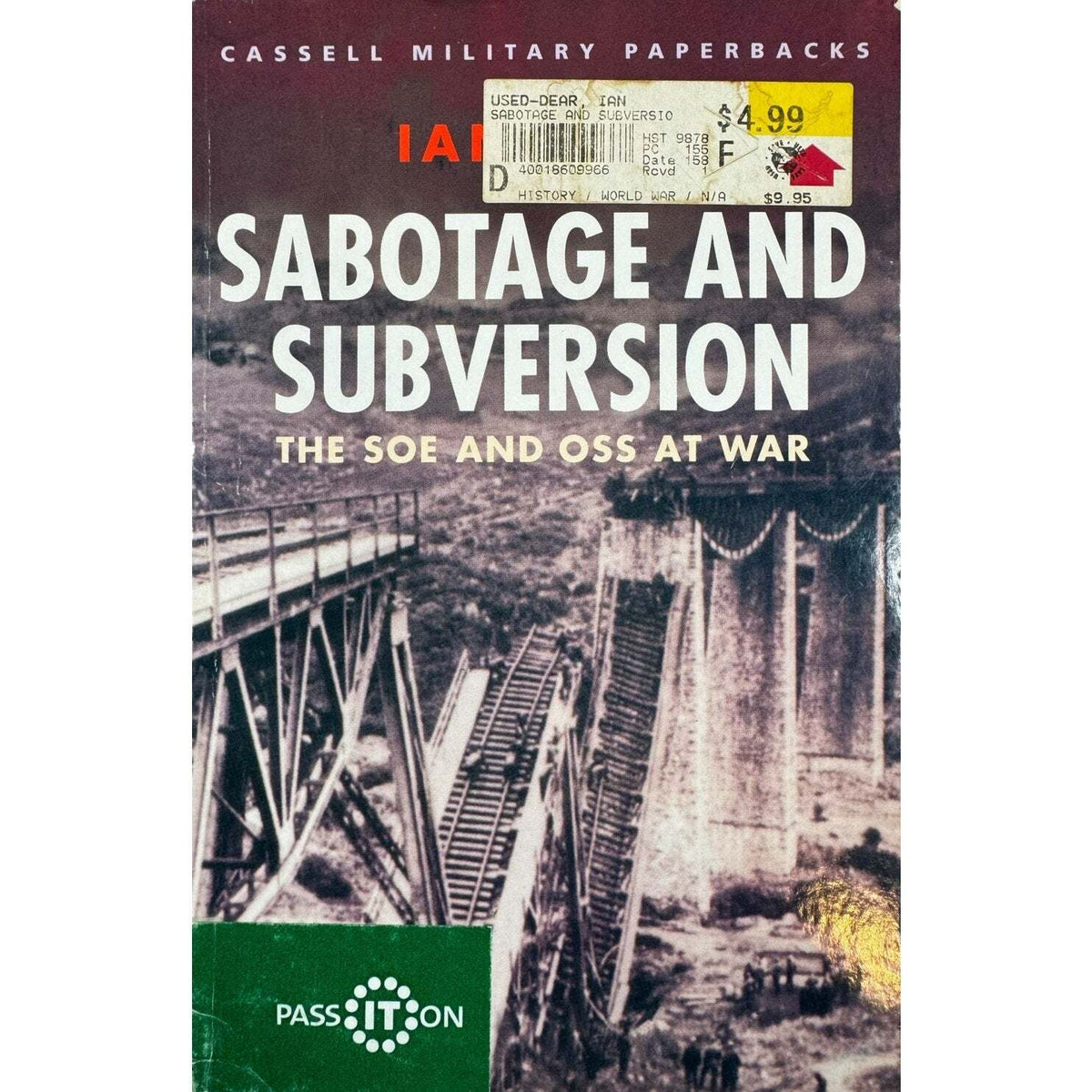 Sabotage and Subversion by Ian Dear (Paperback) - Image 1