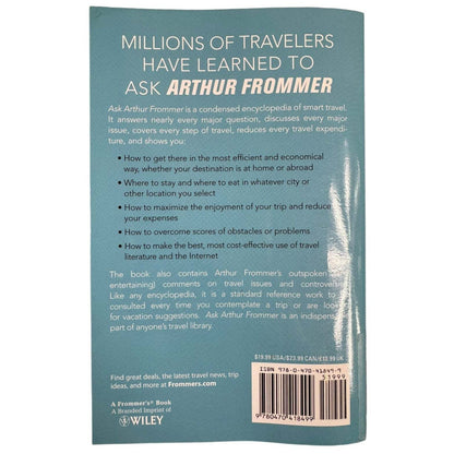 Ask Arthur Frommer by Arthur Frommer (Paperback) - Image 2