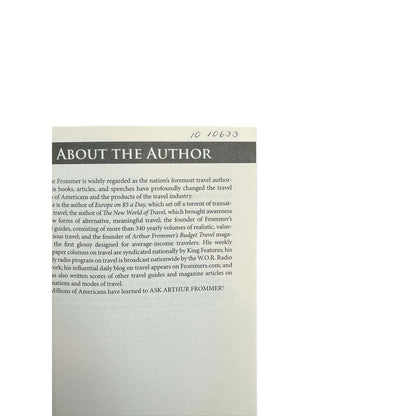 Ask Arthur Frommer by Arthur Frommer (Paperback) - Image 7