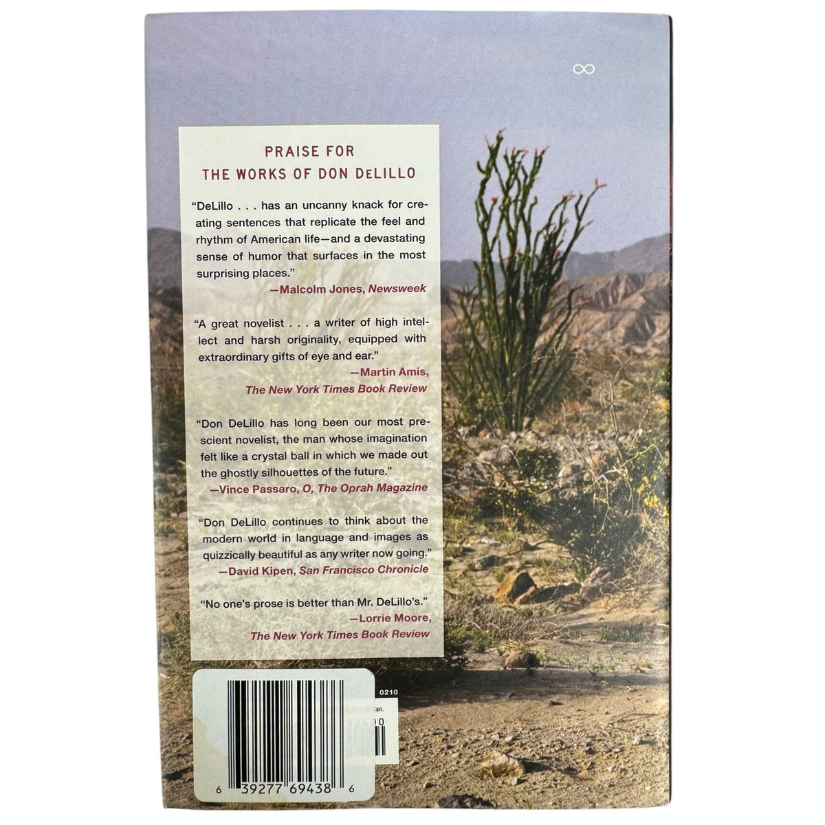 Point Omega by Don DeLillo (Hardcover) - Image 2