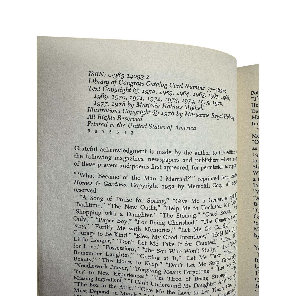 Lord, Let Me Love by Marjorie Holmes (Hardcover) - Image 7