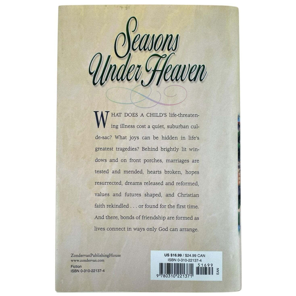 Seasons Under Heaven by Beverly LaHaye & Terri Blackstock (Hardcover) - Image 2