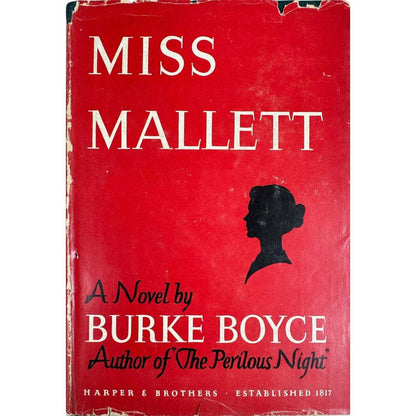 Miss Mallett by Burke Boyce (Hardcover) - Image 1