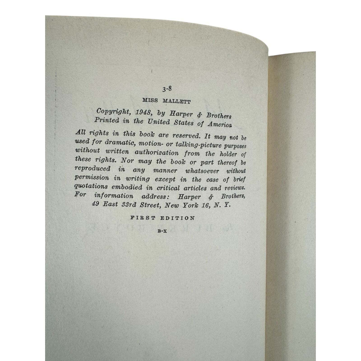 Miss Mallett by Burke Boyce (Hardcover) - Image 7