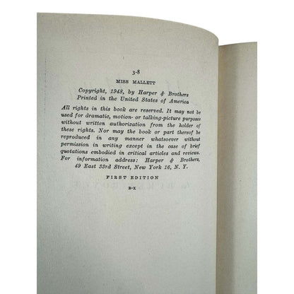Miss Mallett by Burke Boyce (Hardcover) - Image 7