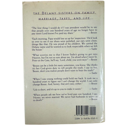 Having Our Say by Sarah & A. Elizabeth Delany (Hardcover) - Image 2