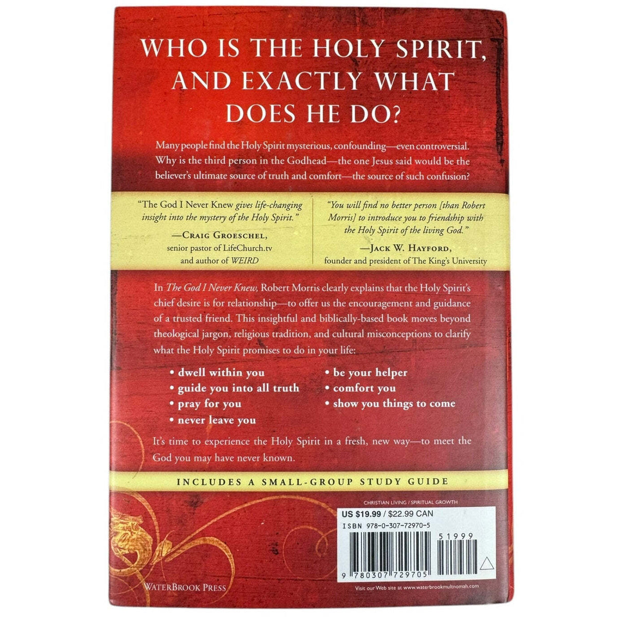 The God I Never Knew by Robert Morris (Hardcover) - Image 2
