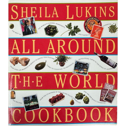 All Around the World Cookbook by Sheila Lukins (Paperback) - Image 1