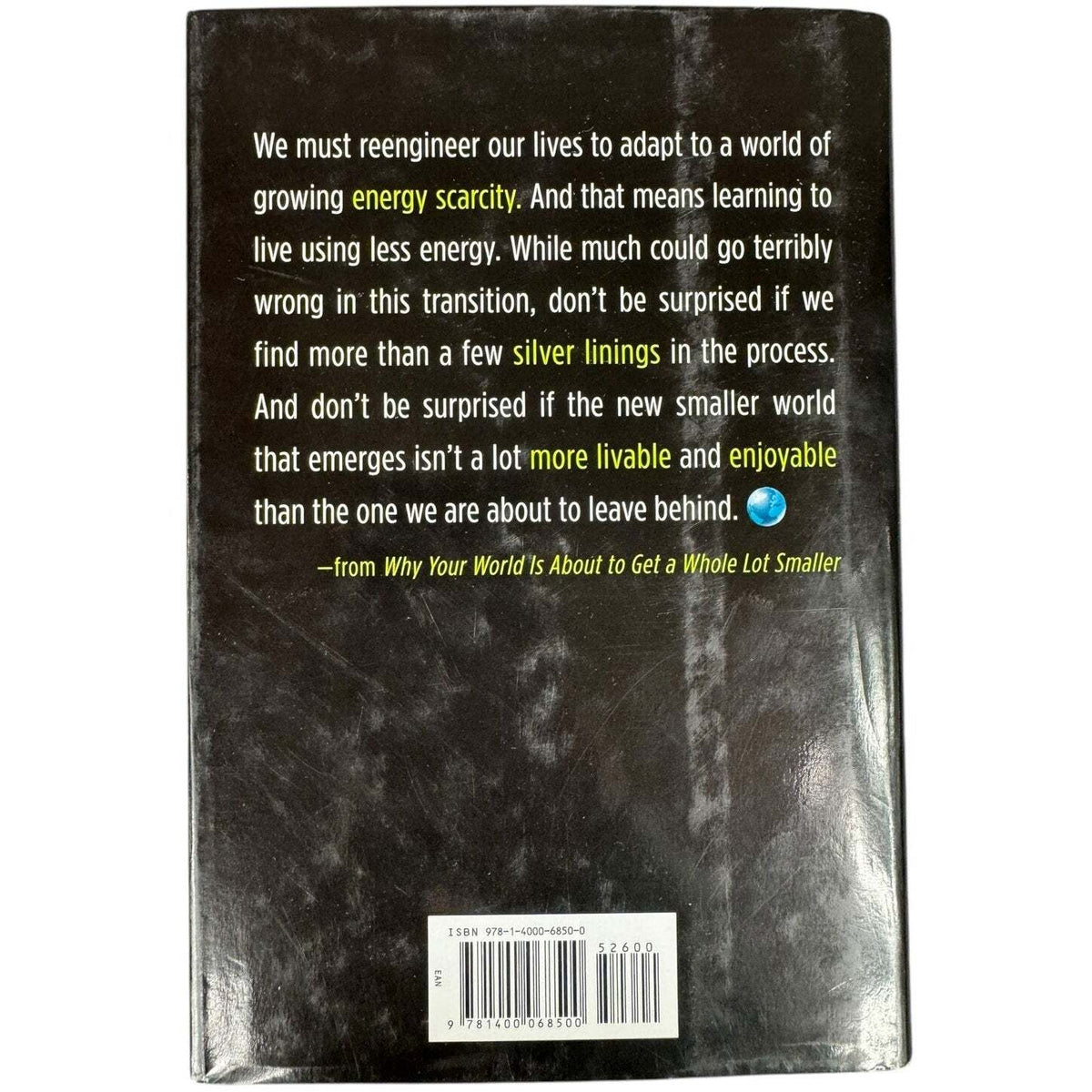 Why Your World is About to Get a Whole Lot Smaller by Jeff Rubin (Hardcover) - Image 2