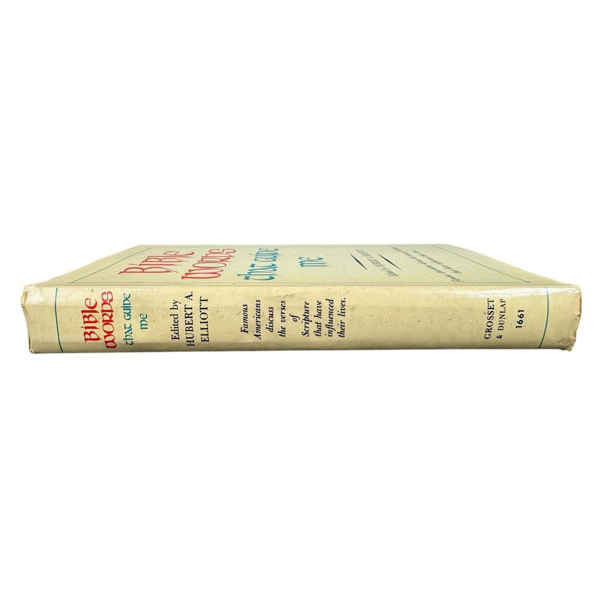 Bible Words That Guide Me by Hubert A. Elliot (Hardcover) - Image 3