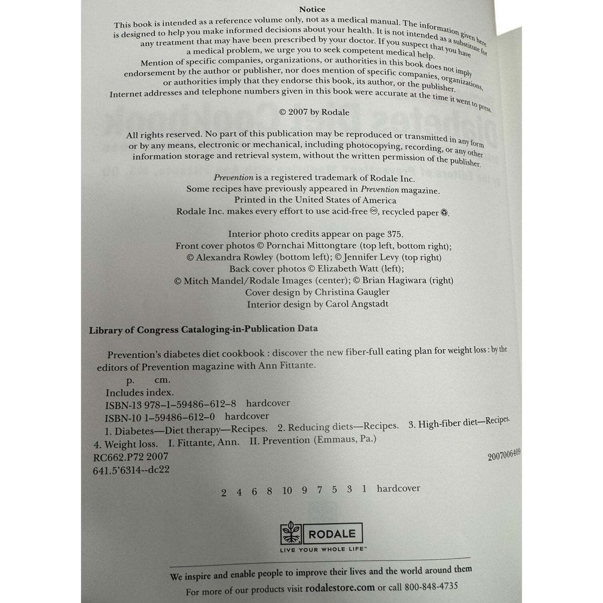 Diabetes Diet Cookbook by the editors of Prevention (Hardcover) - Image 10