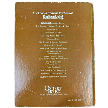Southern Living 1984 Annual Recipes Hardcover Cookbook - Image 2