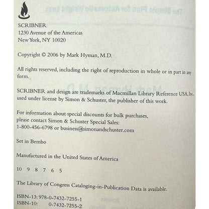 Ultra-Metabolism by Mark Hyman, M.D. (Hardcover) - Image 7