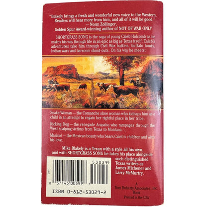Shortgrass Song by Mike Blakely (Paperback) - Image 2
